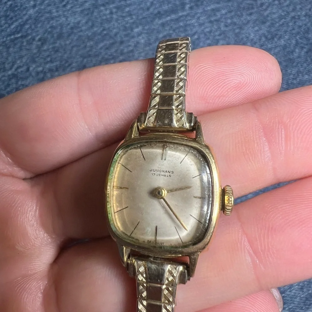 Vintage Junghans Timeless Gold Women's Watch